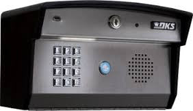 DoorKing 1812-096 Access Plus Curved Surface Mount Telephone Entry System