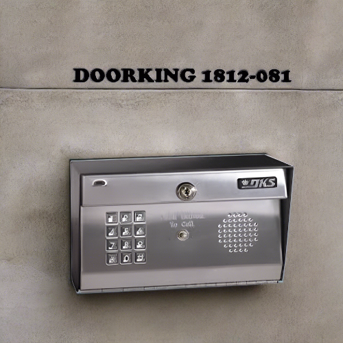 DoorKing 1812-081  shown on a wall