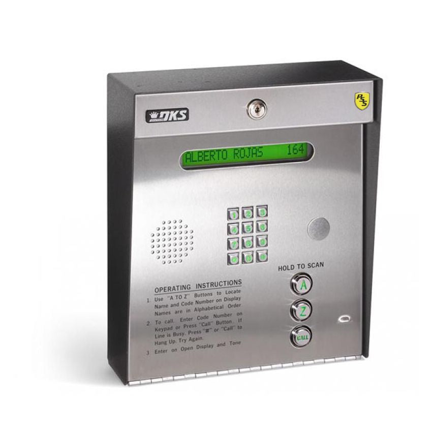 Doorking Telephone Access Systems - DoorKing 1834-080 Telephone Entry System Surface Mount 