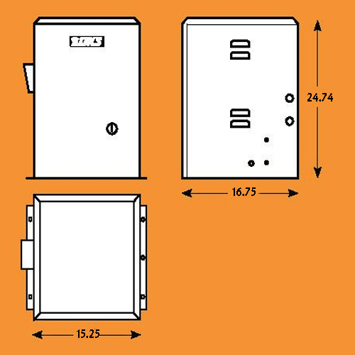 DoorKing 9150-084 Slide Gate Opener with 1/2 HP Motor