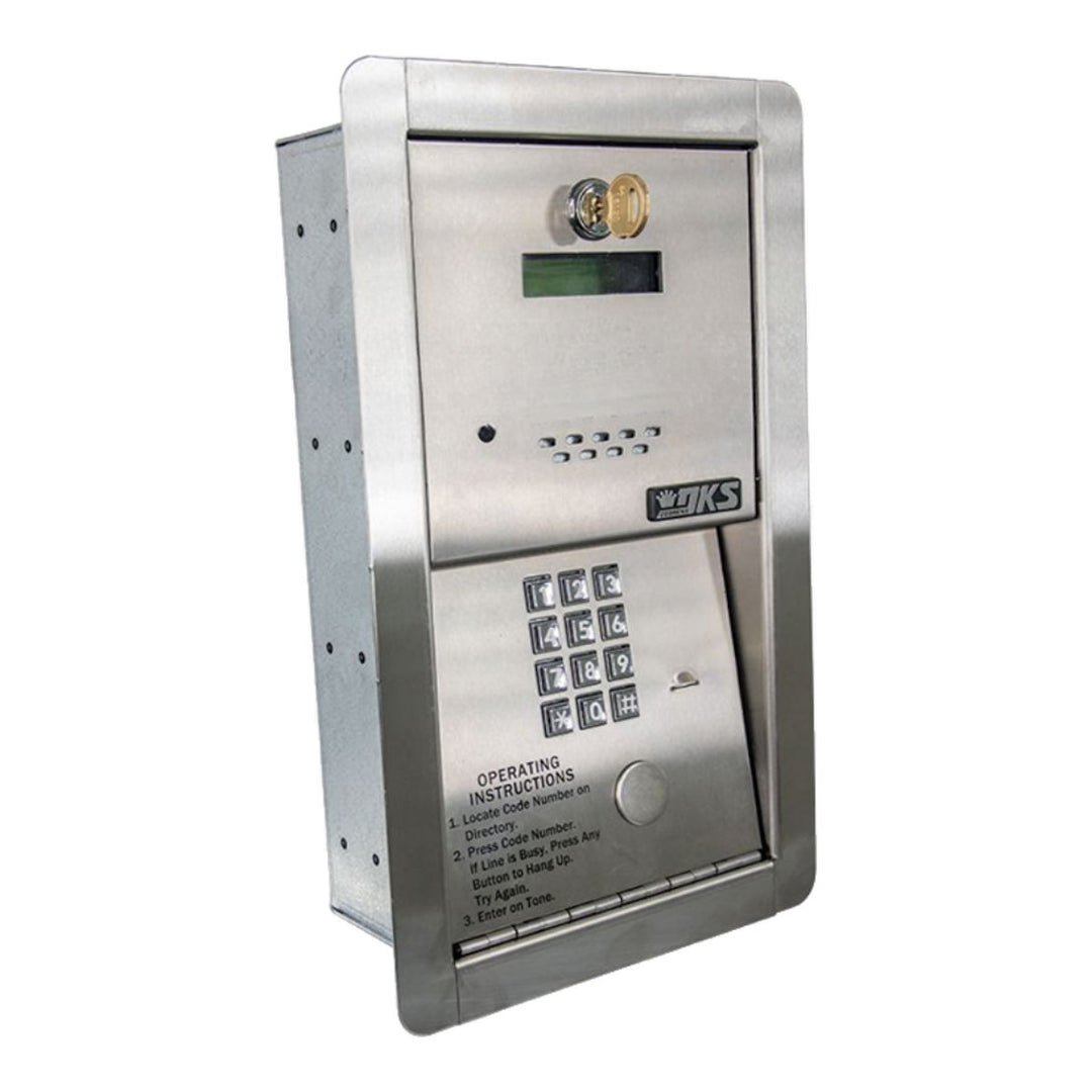 DoorKing 1802-089 Telephone Entry System Flush Mount