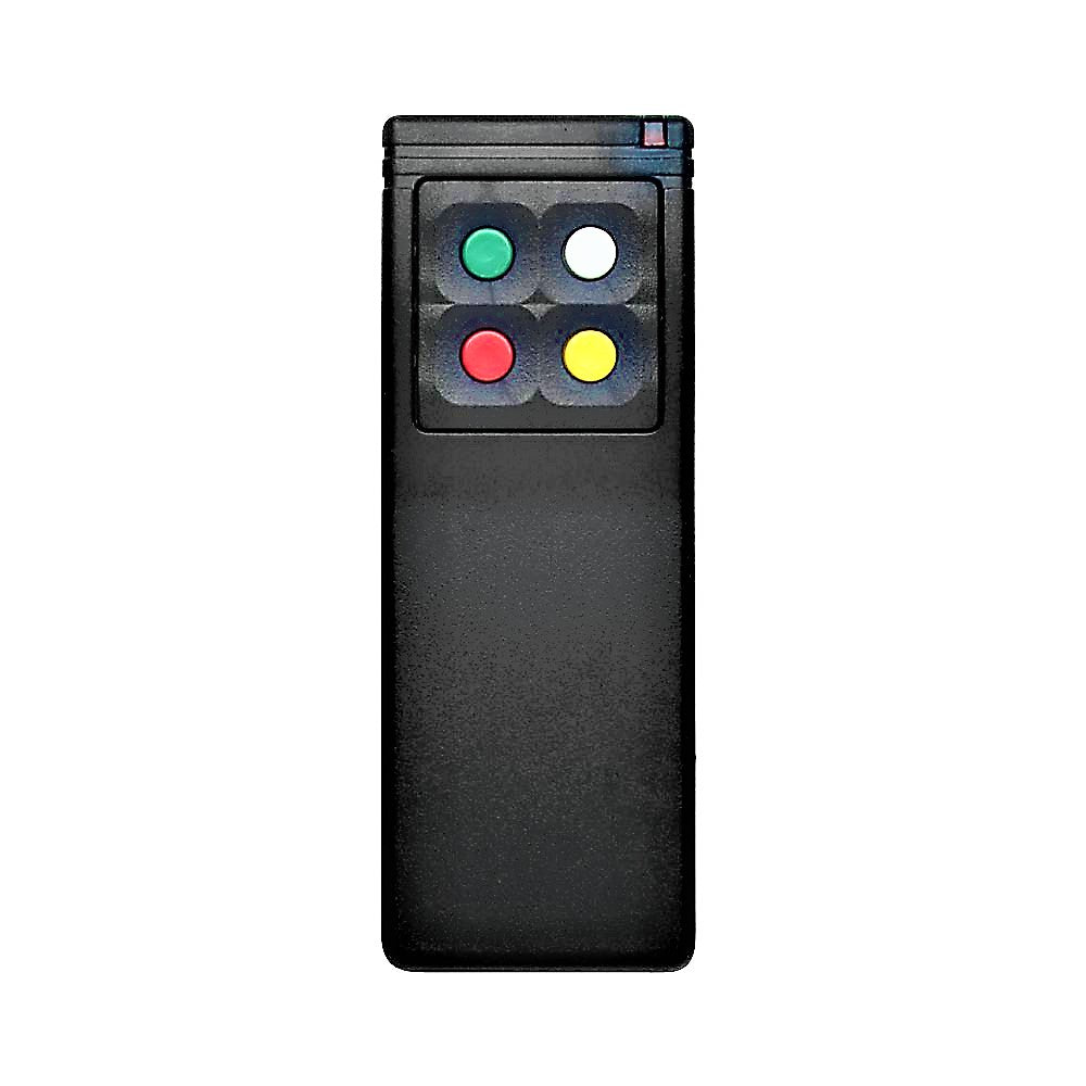 Linear MegaCode MDT-4B 5-Button Custom Block Coded Remote Control with Visor Clip