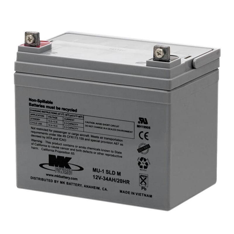 MK Battery ES33-12 12V 35 Amp