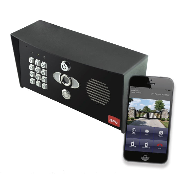 WiFi Video Call Box with Keypad by BFT - system calls smartphones