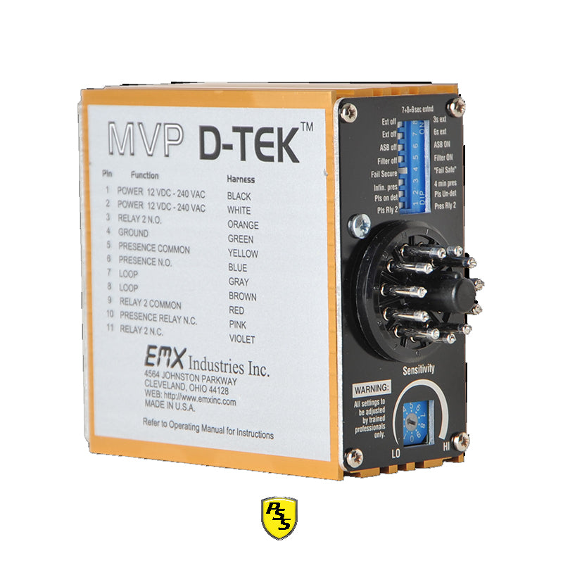 EMX MVP D-TEK® Multi-Voltage Vehicle Detector 