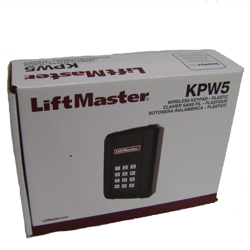 Liftmaster Keypad - Liftmaster KPW5 Wireless Entry Keypad 5 Code