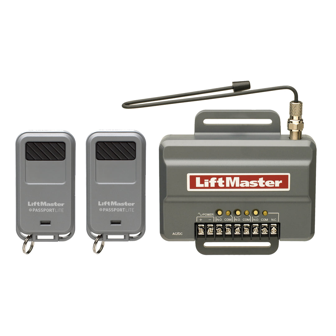 Liftmaster 850L Receiver and 2 Passport Remote Package