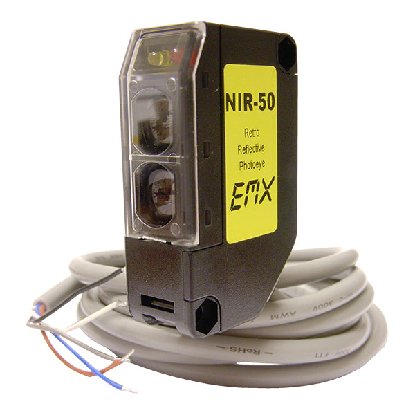 EMX NIR-50 Retro Reflective Photoeye 