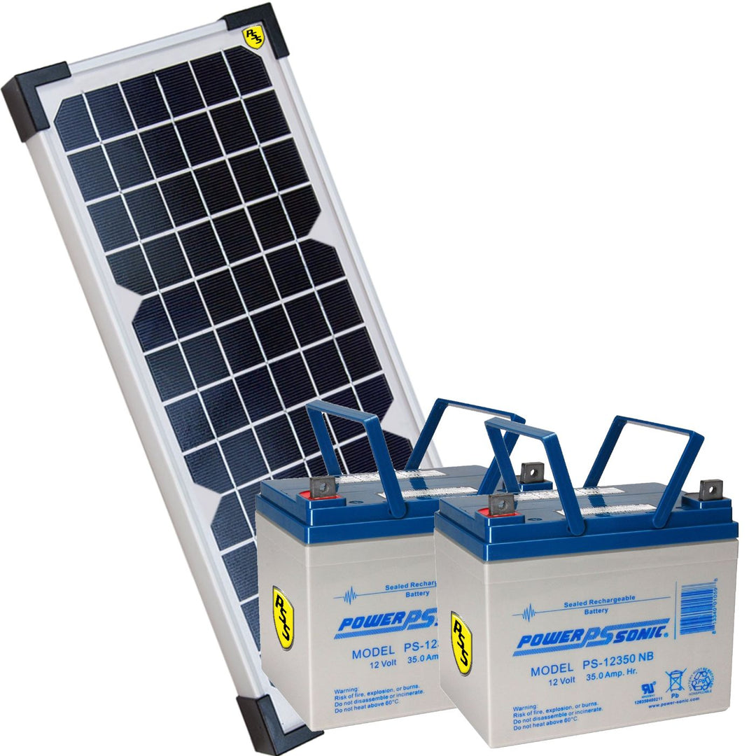 PSSstore 24VDC 130 Watt Solar Package for LA500 Package